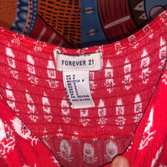 RED MINI DRESS - Picture 5 of 5